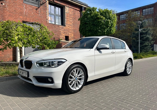 BMW Seria 1 cena 66500 przebieg: 98600, rok produkcji 2016 z Wrocław małe 379